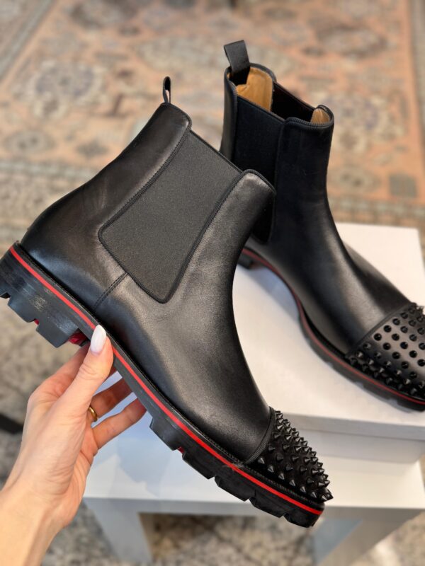 Louboutin čierne kotníčky - Image 2