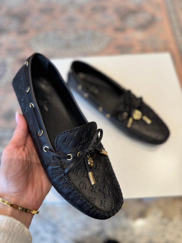 Louis Vuitton čierne espadrilky - Image 2