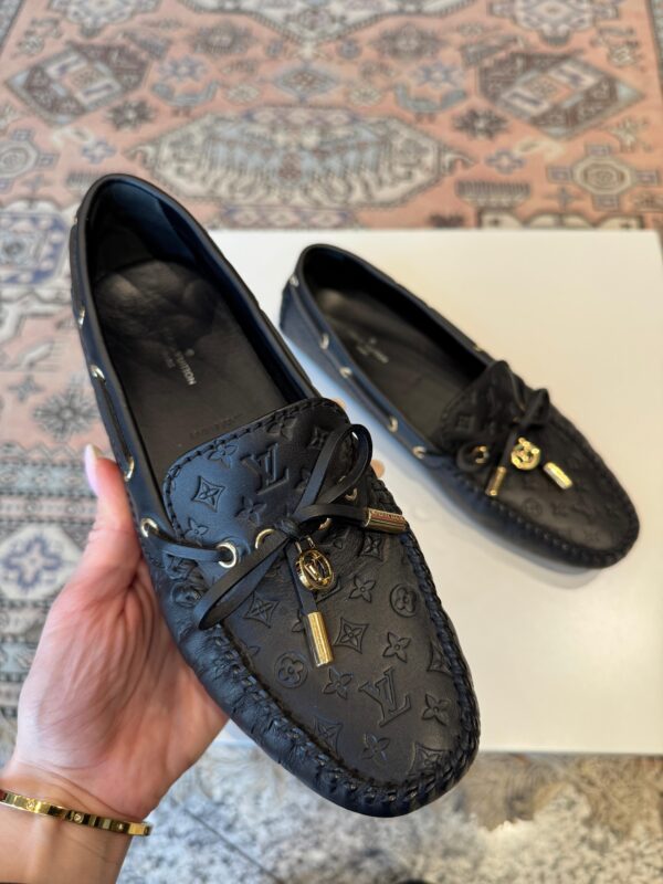 Louis Vuitton čierne espadrilky - Image 6