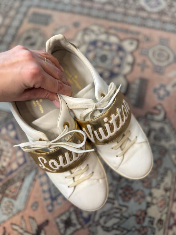 Louis Vuitton biele tenisky - Image 4