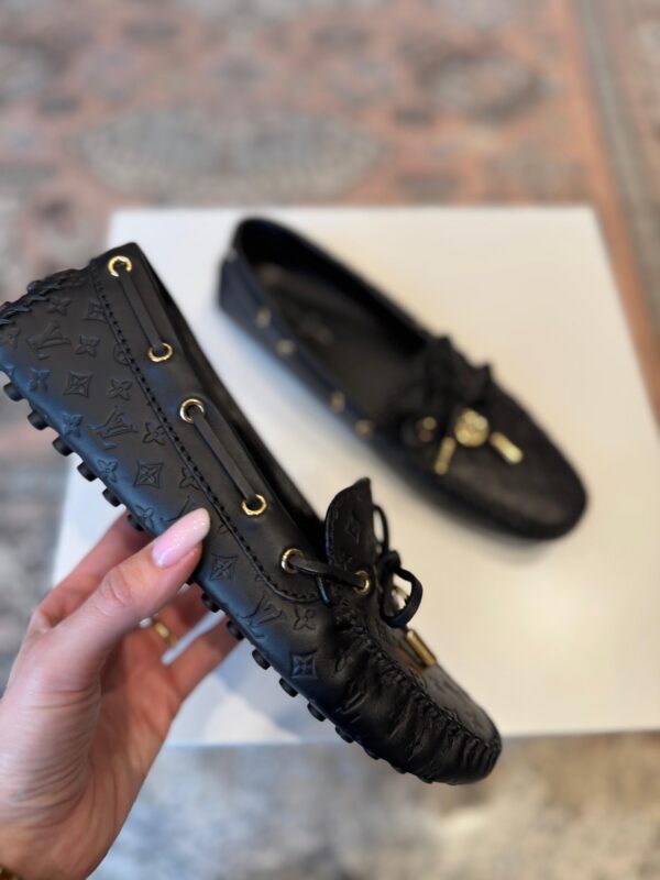 Louis Vuitton čierne espadrilky - Image 3