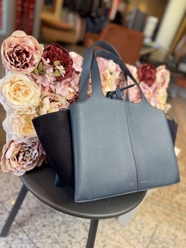 CELINE TRI FOLDE LEDER TOTE - Image 7