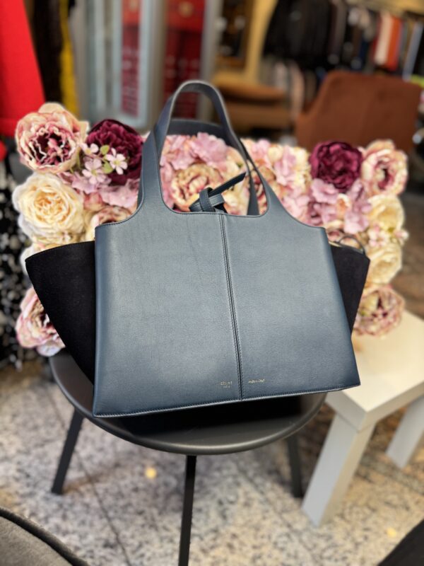 CELINE TRI FOLDE LEDER TOTE - Image 4