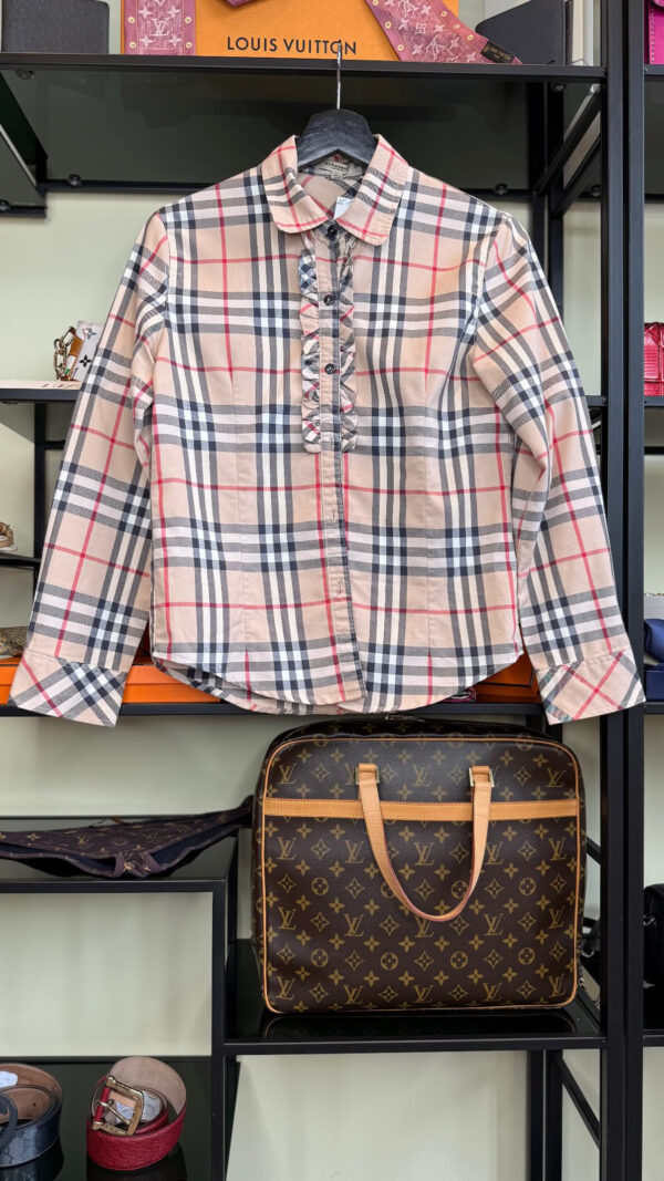 Burberry hnedá košeľa