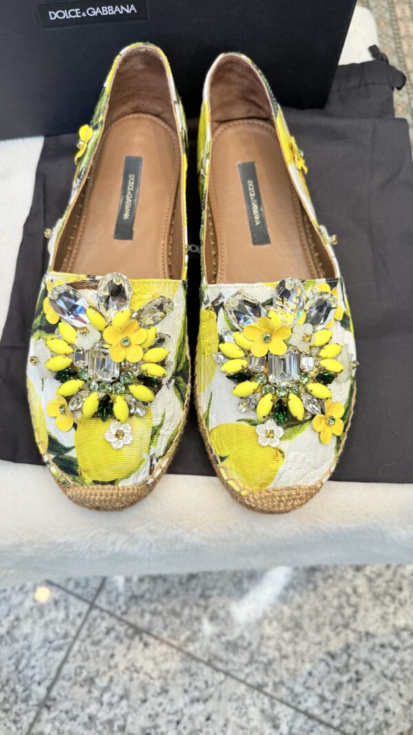 Dolce & Gabbana kvetinové espadrilky - Image 2