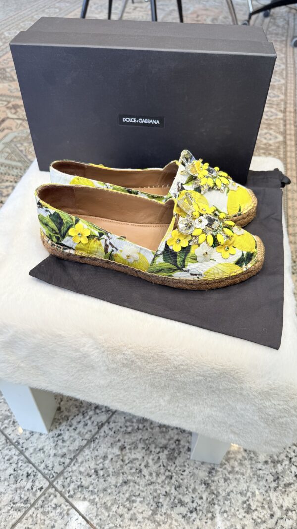 Dolce & Gabbana kvetinové espadrilky - Image 4