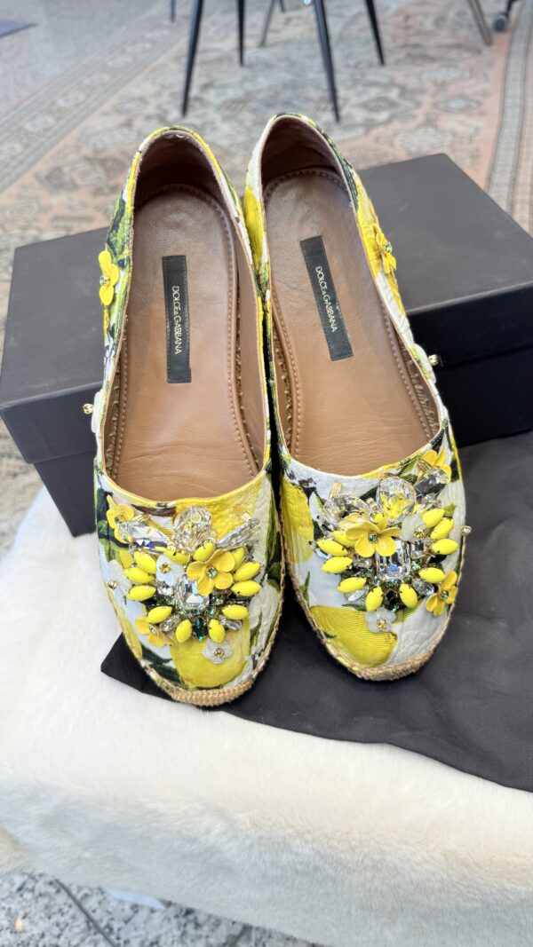 Dolce & Gabbana kvetinové espadrilky - Image 6