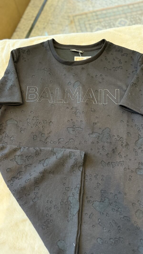 Balmain čierne tričko - Image 3
