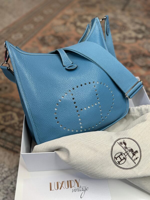Hermès Evelyne PM 29 blue