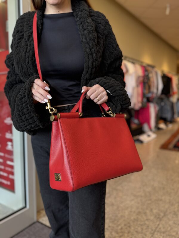 Dolce & Gabbana červená kabelka - Image 3