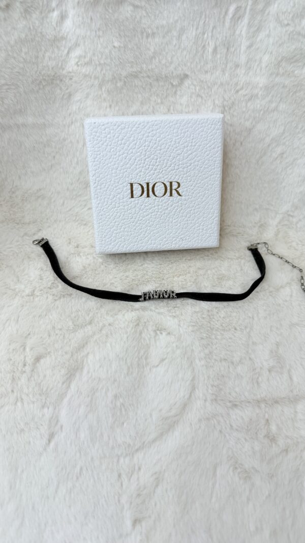Dior choker strieborný - Image 2