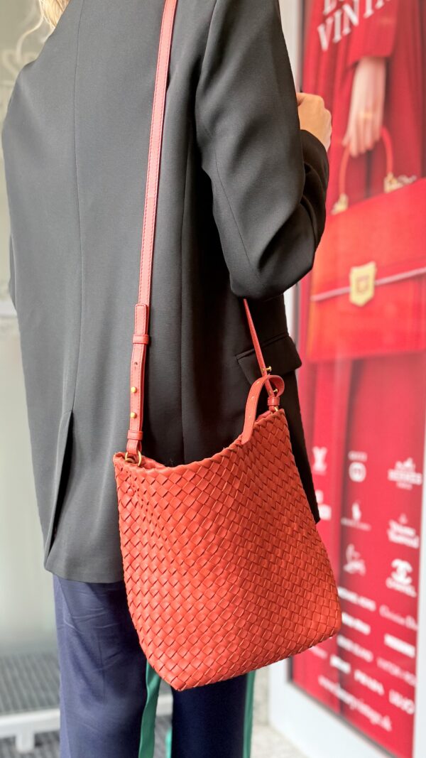 Bottega Veneta oranžová kabelka - Image 4