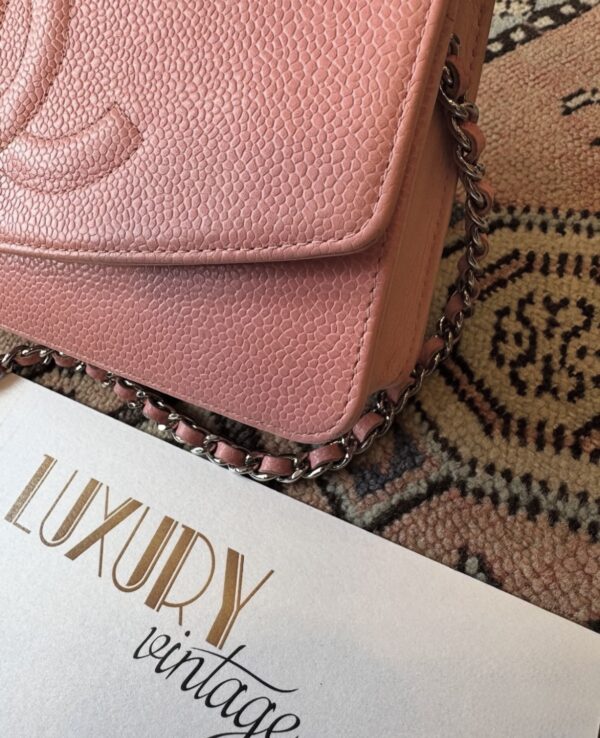 Chanel pink crossbody - Image 8