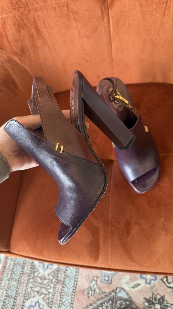 Tods bordove sandale - Image 3